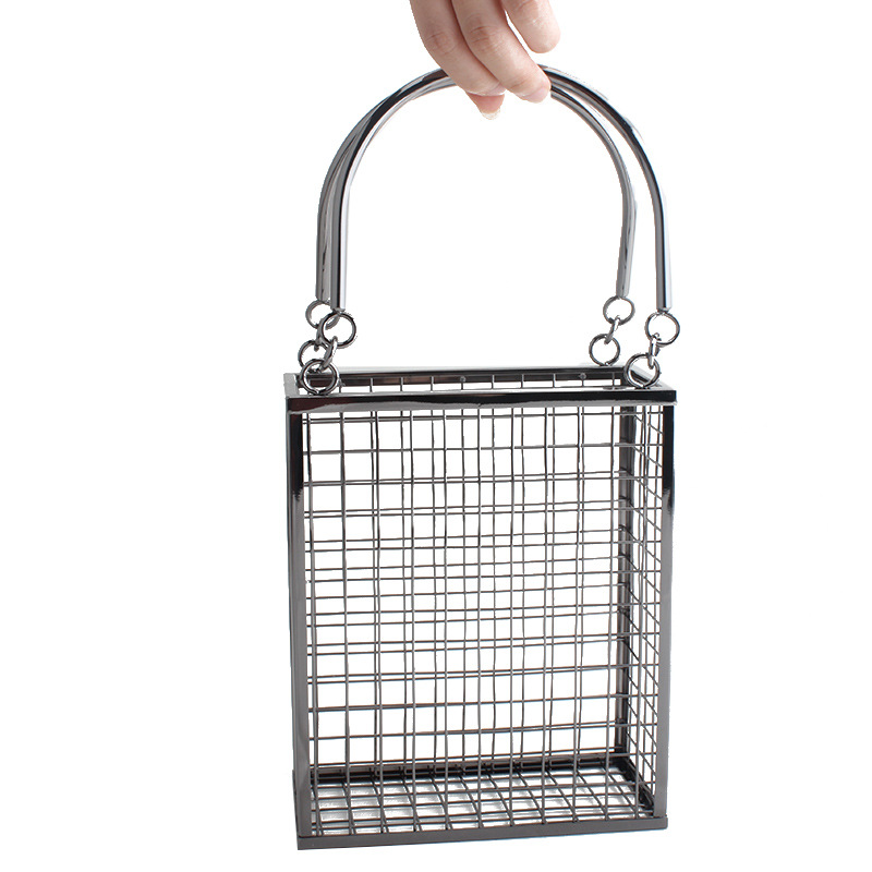 Mesh Strap Metal - Spring And Summer Metal Hollow Shoulder