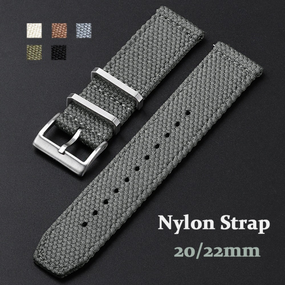 Nato Strap Nylon - High Quality Nylon Watch Strap 20mm