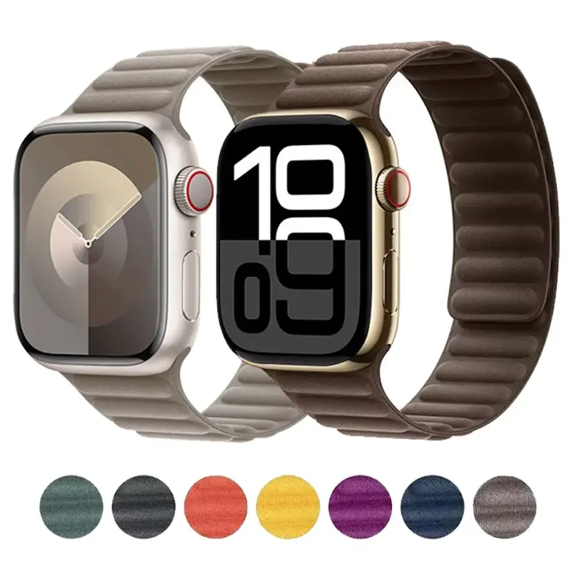 Milanese Loop Magnetic - FineWoven Magnetic Loop Strap For Apple