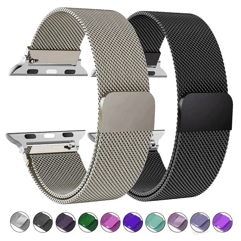 Milanese Loop Magnetic - Milanese Strap For apple Watch Bands