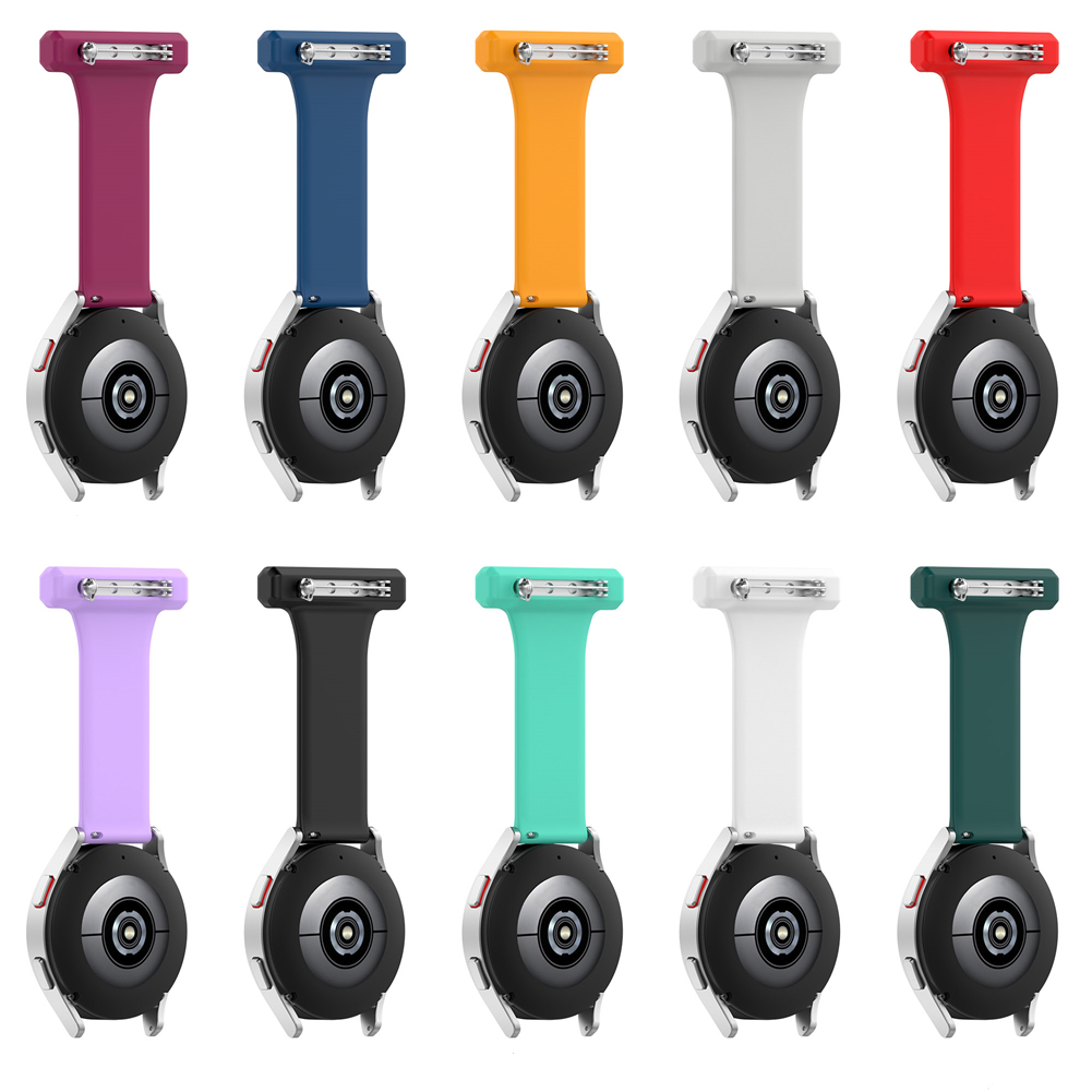 Silicone Watch Band 22Mm - Pin Brooch Watch Strap 20MM 22MM