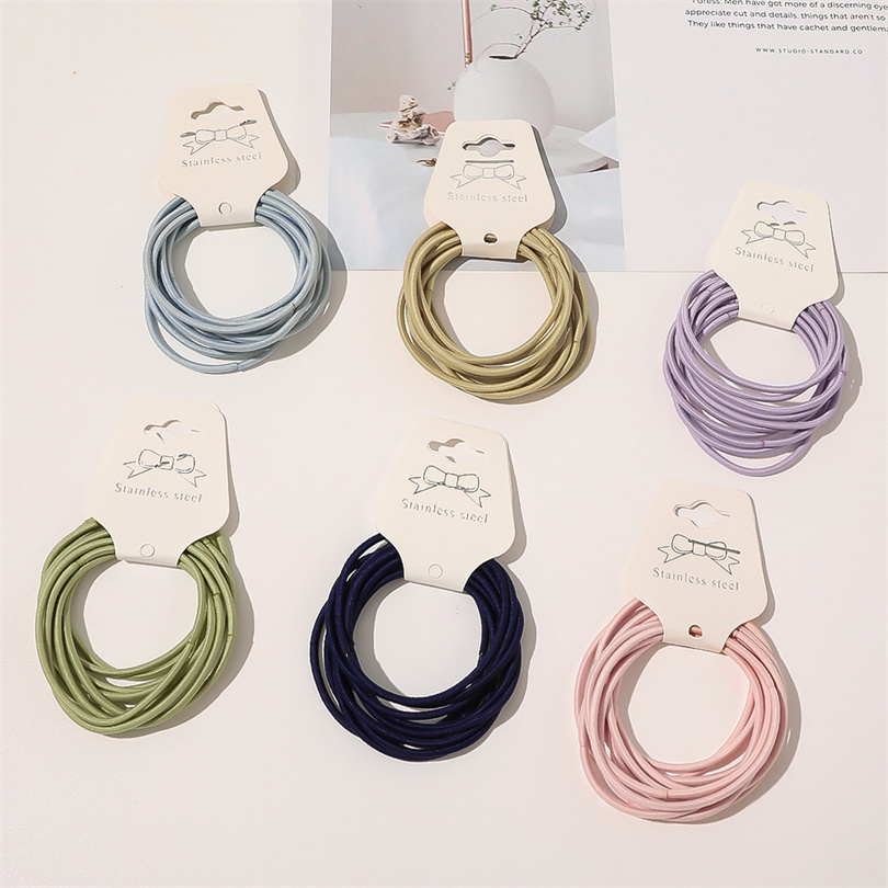 Silicone Band Women - 10PCS Women Girls Simple Basic Elastic