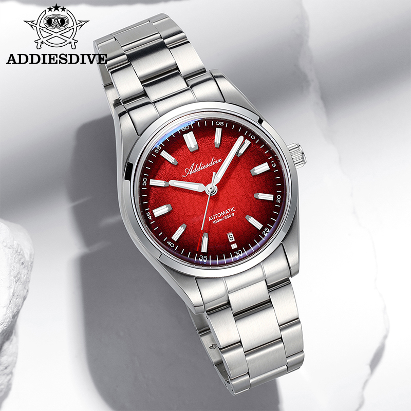 Stainless Bracelet Diver - ADDIESDIVE Watch For Gift 39mm Automatic