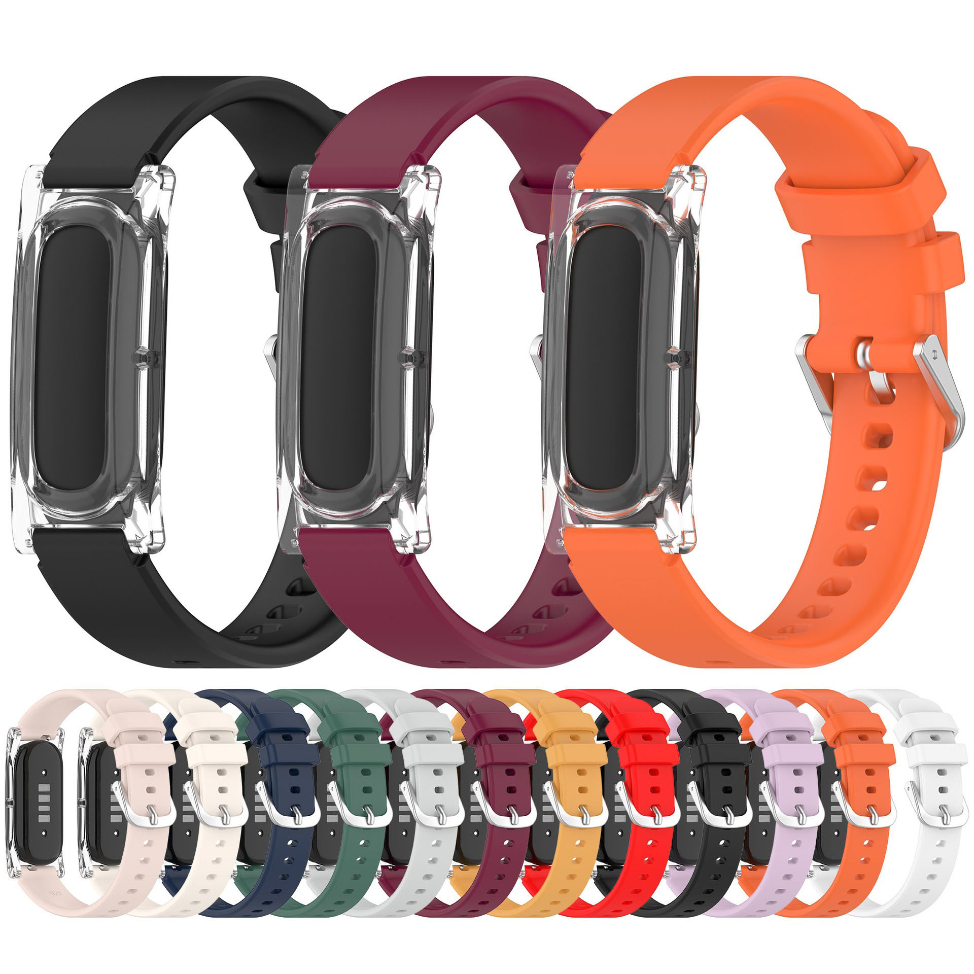 Silicone Band Women - Silicone Band Compatible with Google Fitbit