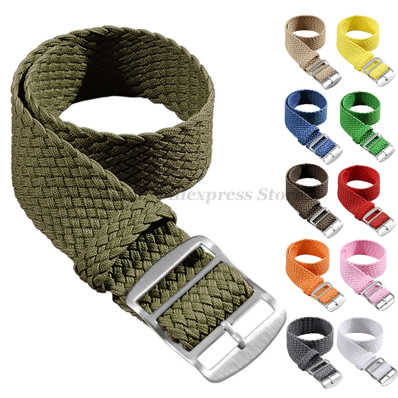 Nato Strap Nylon - Woven Nylon Strap For Perlon Watch