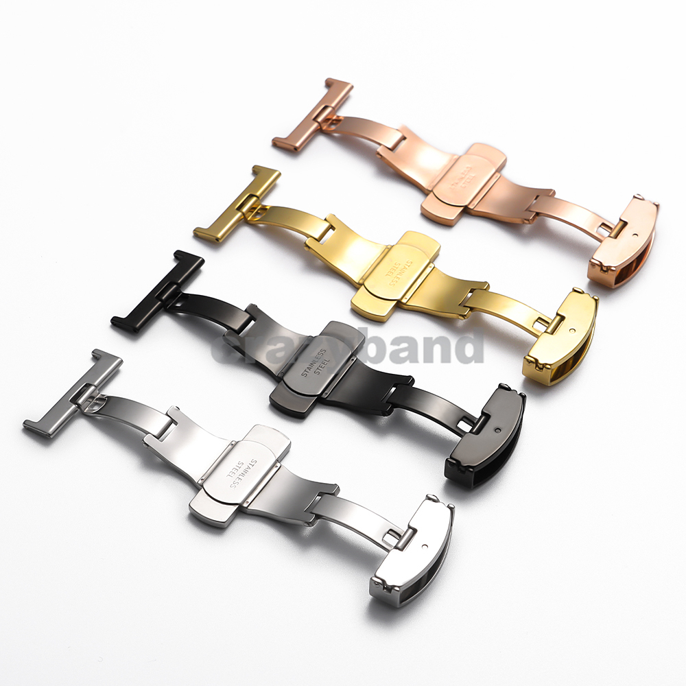 Stainless Steel Universal Butt - Butterfly Clasp Deployant 评论和价格