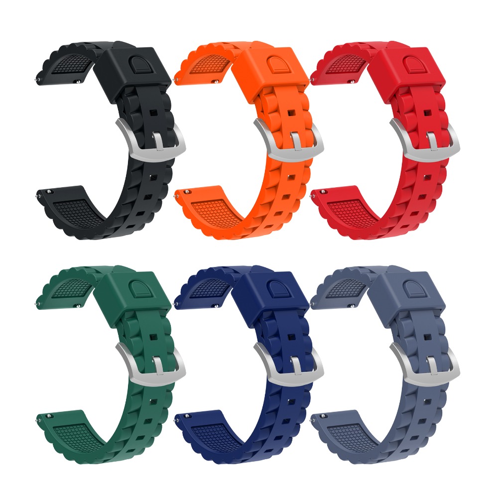 Soft Silicone Strap For 20mm 2 - Silicone Watch Band 22Mm 评论和价格