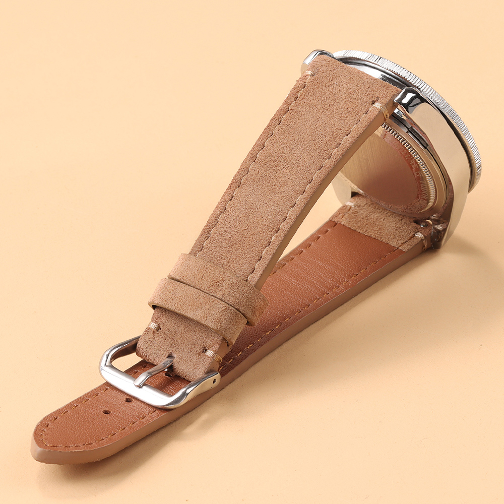 Soft Suede Retro Genuine Leath - Suede Strap Watch 评论和价格
