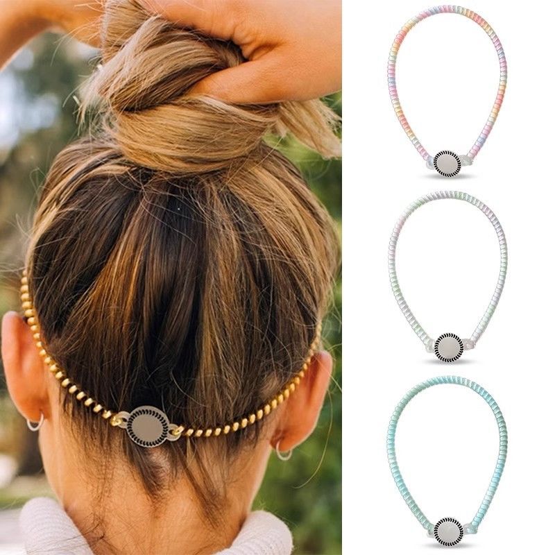 Elastic Fashion Telephone Line - Silicone Band Women 评论和价格