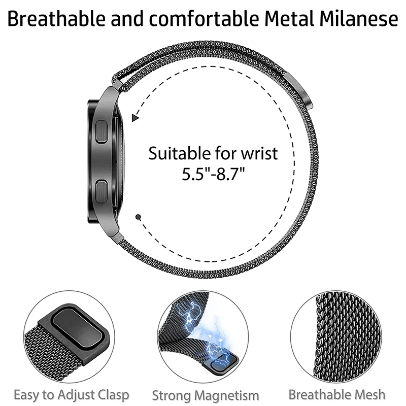 Milanese Loop Band for Redmi W - Milanese Loop Magnetic 评论和价格