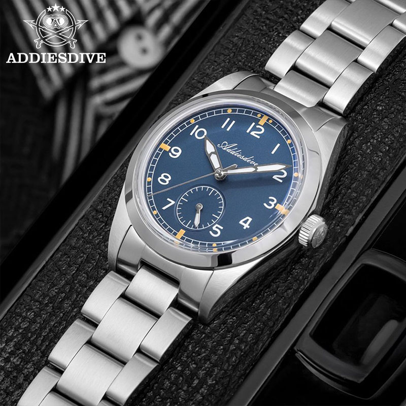 ADDIESDIVE 36mm Men's Quartz W - Stainless Bracelet Diver 评论和价格