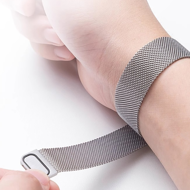 Milanese Magnet Steel strap 12 - Milanese Loop Magnetic 评论和价格