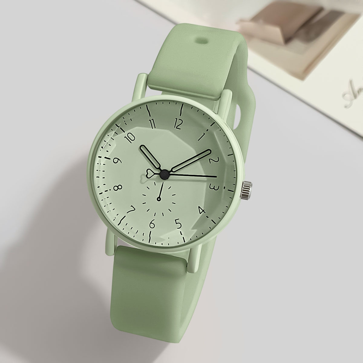 Fashion Arabic Dial Women Quar - Silicone Band Women 评论和价格