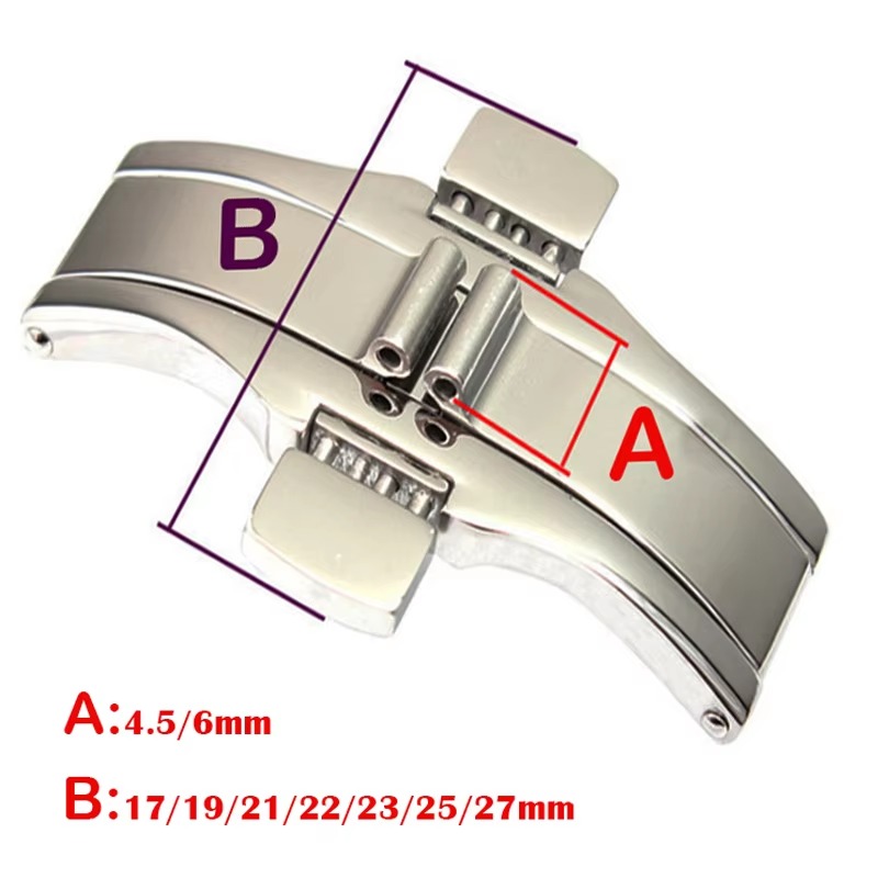 for Tissot T1853 Watch Band Bu - Butterfly Clasp Deployant 评论和价格