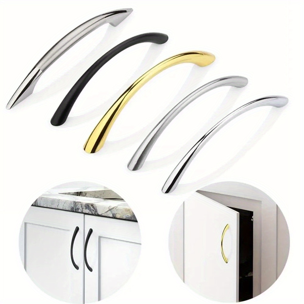 10pcs Zinc Alloy Curved Handle - Curved Spring Bar 评论和价格