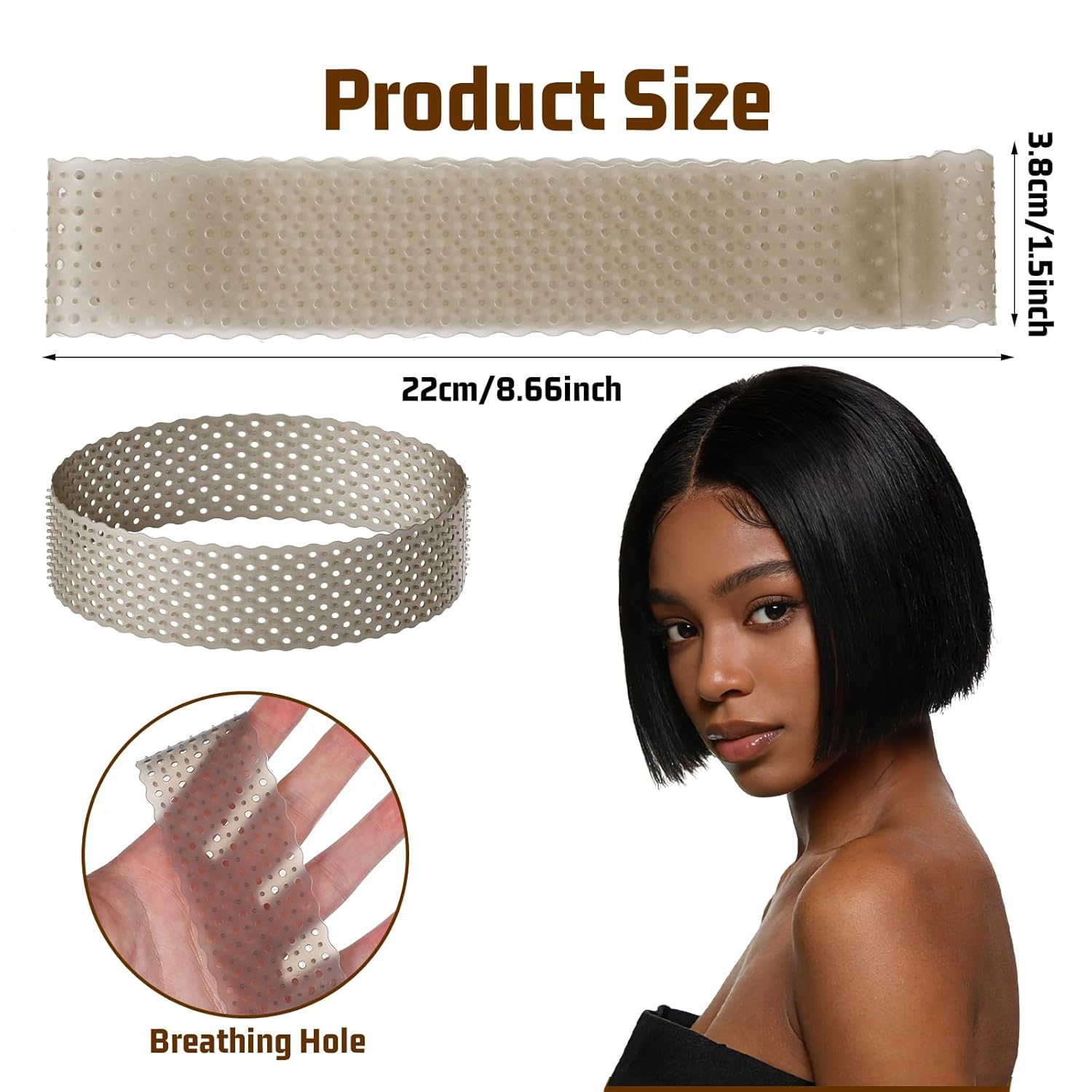 new breathable Wig Grip Band N - Silicone Band Women 评论和价格