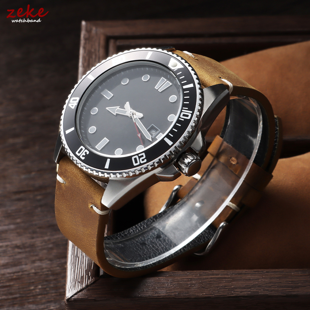 Vintage Soft Oil Wax Watch Ban - Suede Strap Watch 评论和价格