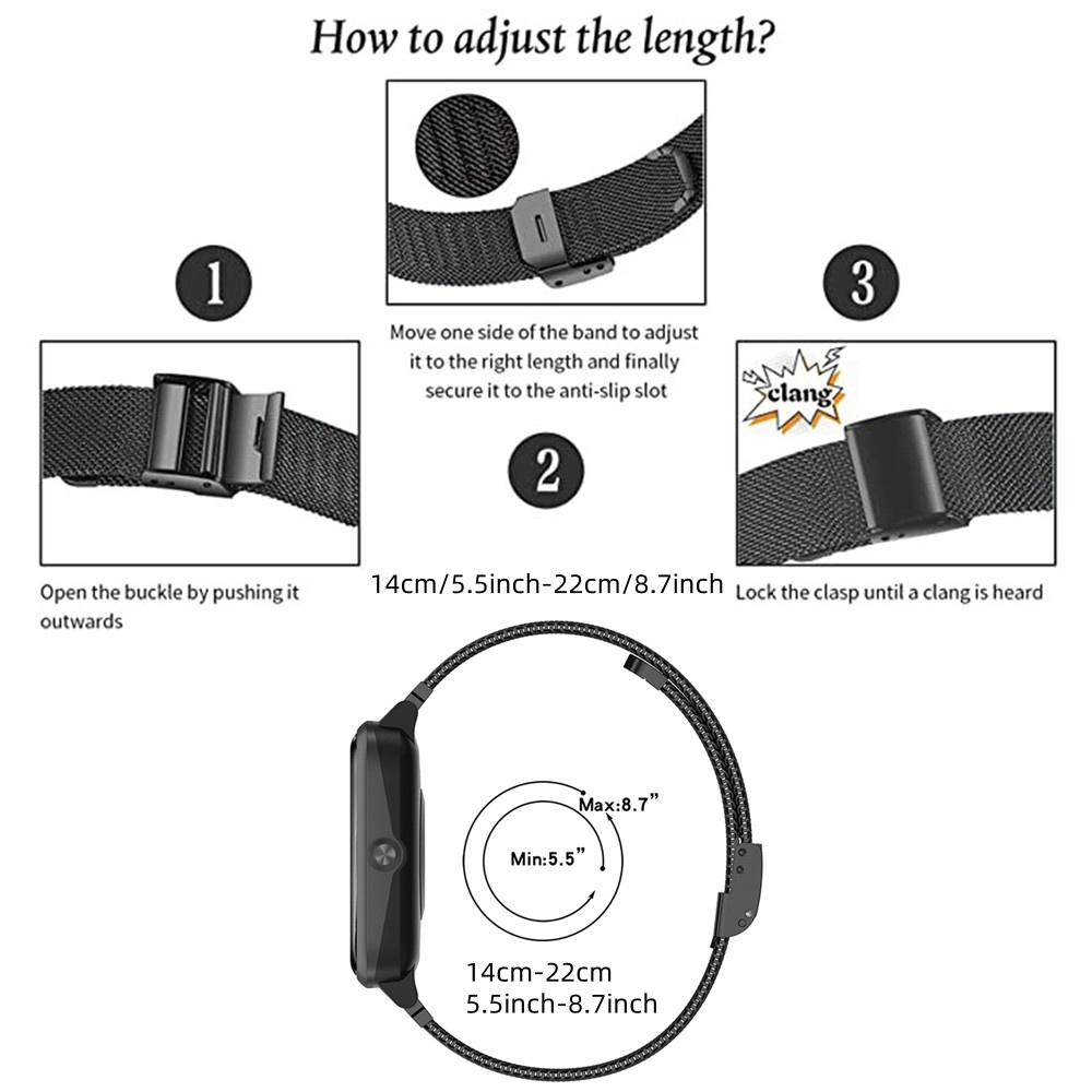 Metal Bands for Garmin Venu X1 - Mesh Strap Metal 评论和价格