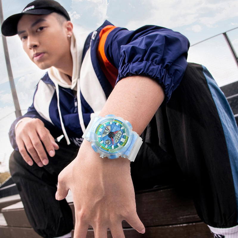 TIMEARTX Men's Watch Luxury Mu - Rubber Strap Diver 评论和价格