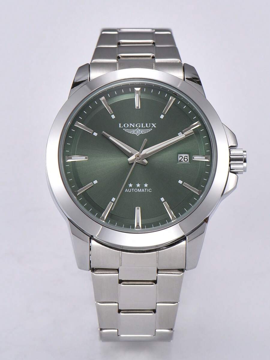 LONGLUX 1pc Men's Automatic Me - Butterfly Clasp Deployant 评论和价格