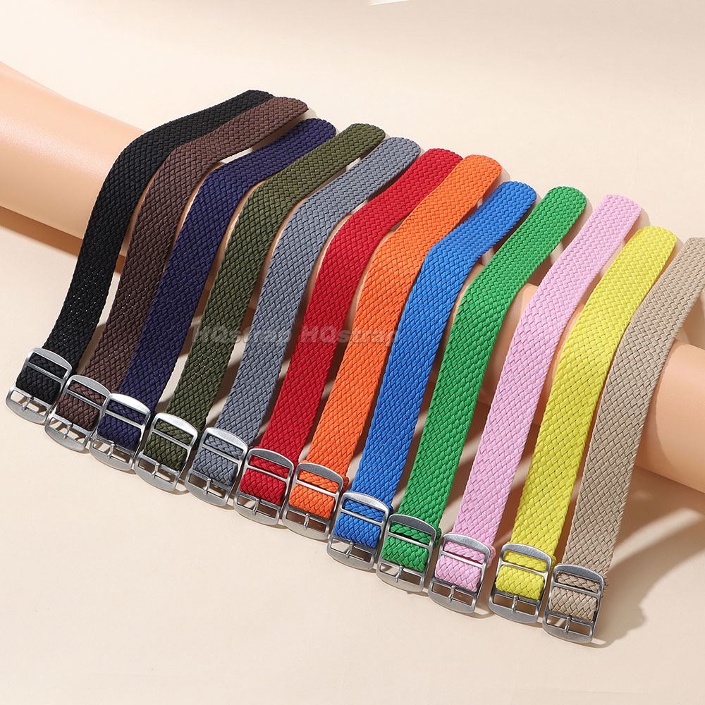 14mm 16mm 18mm 20mm 22mm Woven - Perlon Strap Woven 评论和价格