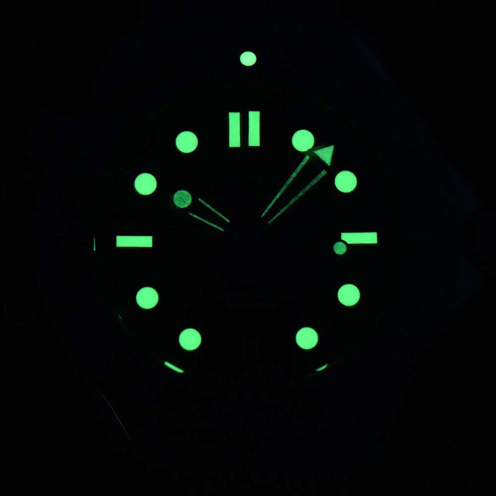 42mm luminous display men's wa - Stainless Bracelet Diver 评论和价格