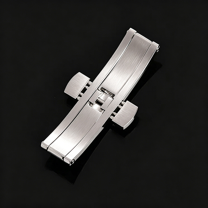 Watch Band Buckle Stainless St - Butterfly Clasp Deployant 评论和价格