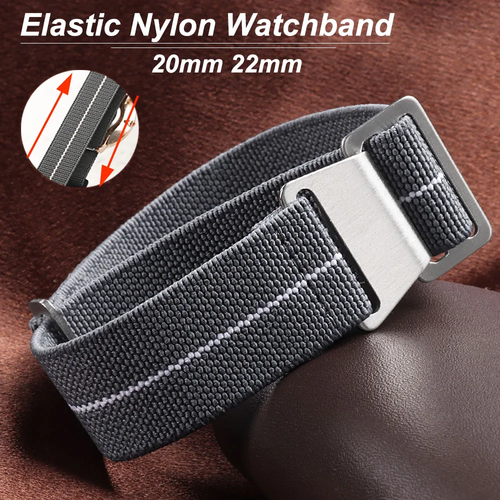 Elastic Watch Strap 60s French - Parachute Strap Elastic 评论和价格
