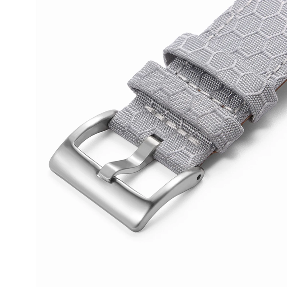 20mm 22mm Smooth Genuine Nylon - Perlon Strap Woven 评论和价格