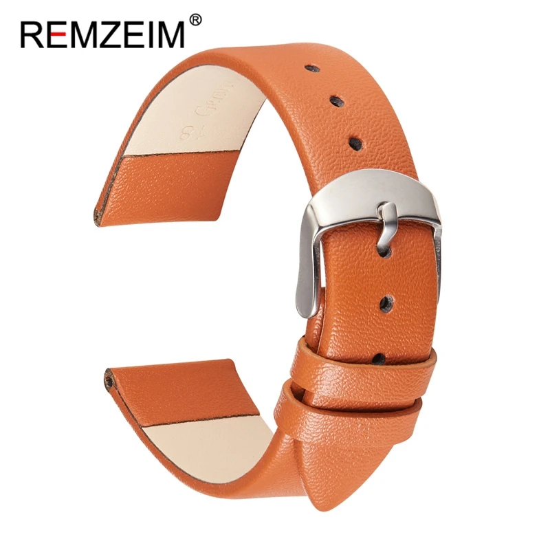 REMZEIM Soft Ultra-thin Calfsk - Suede Strap Watch 评论和价格
