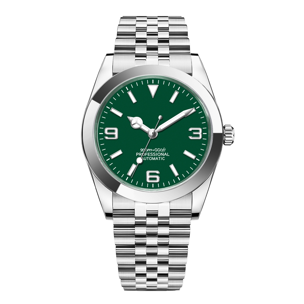 Custom Logo Luxury NH35 Watch  - Stainless Bracelet Diver 评论和价格