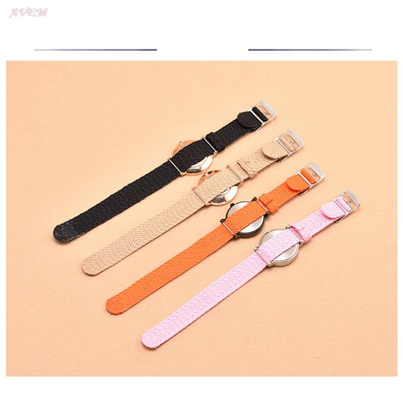 Canvas Sport Watchband Colorfu - Perlon Strap Woven 评论和价格