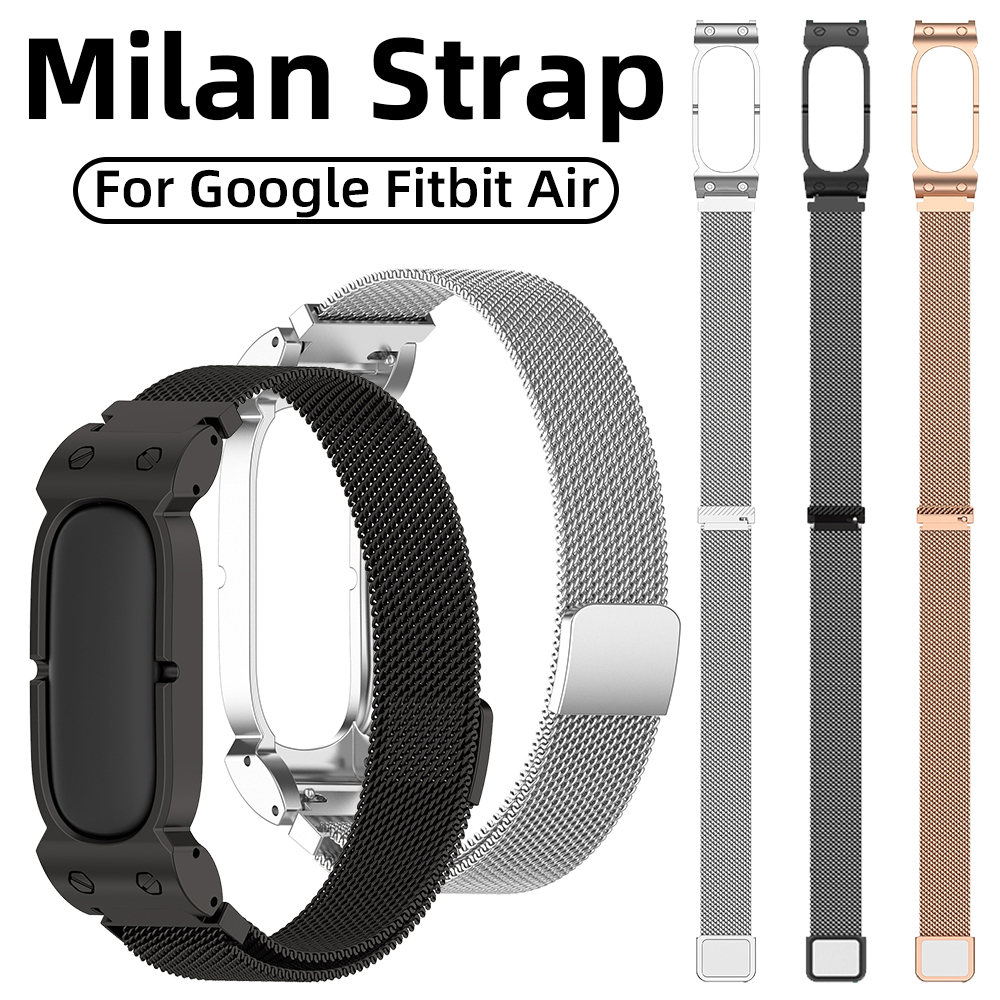 Milanese Watch Band For Fitbit - Mesh Strap Metal 评论和价格