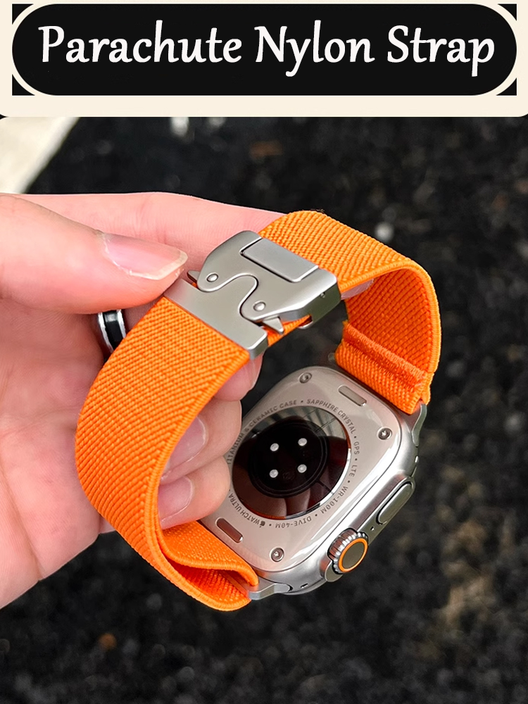 Straps For Apple Watch ultra 2 - Parachute Strap Elastic 评论和价格