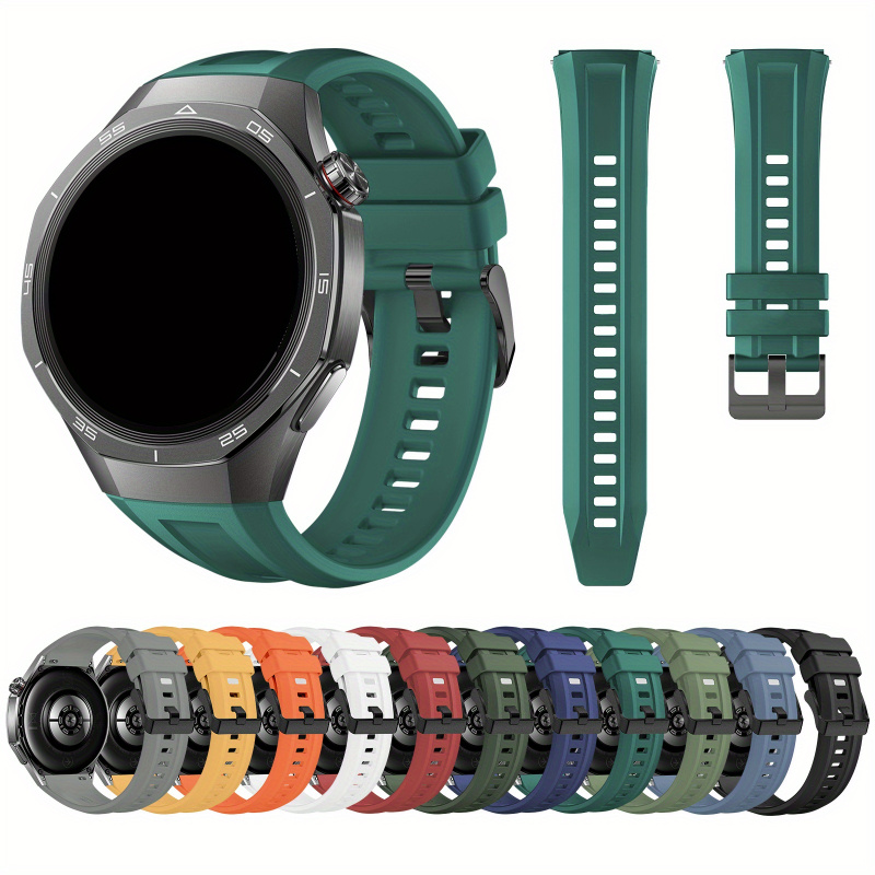 22mm Silicone Strap for Huawei - Silicone Watch Band 22Mm 评论和价格