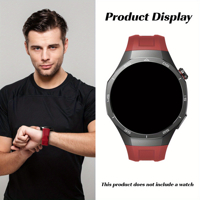 22mm Silicone Strap for Huawei - Silicone Watch Band 22Mm 评论和价格