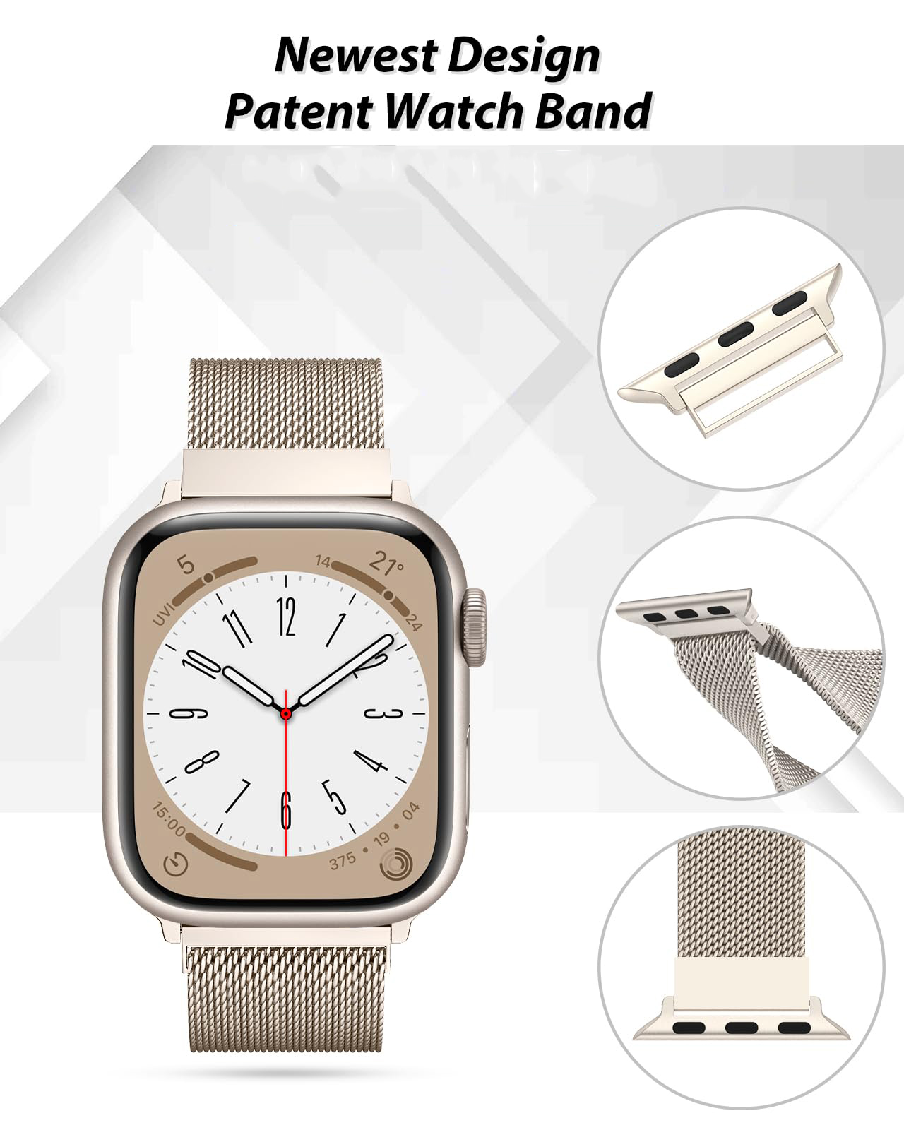 Milanese Strap For apple Watch - Milanese Loop Magnetic 评论和价格