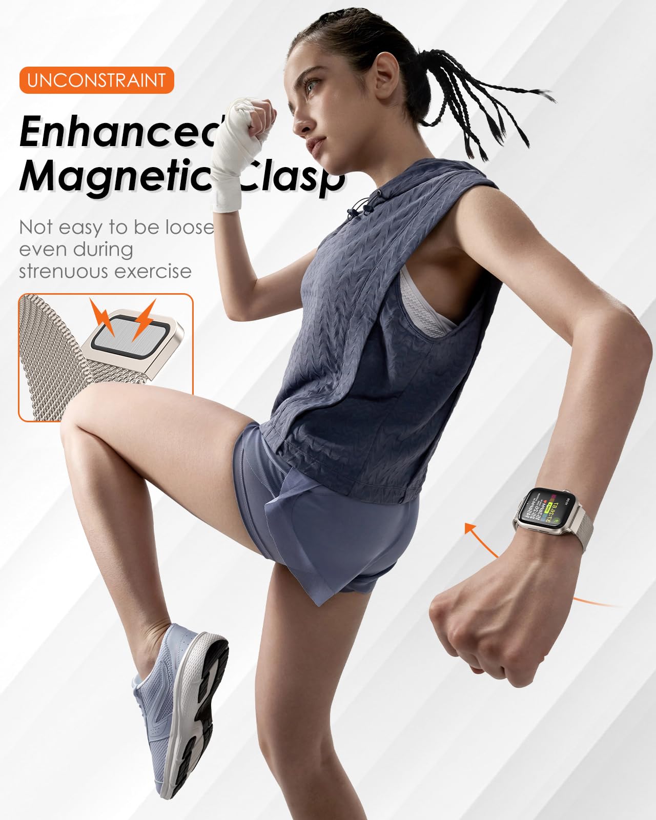 Milanese Strap For apple Watch - Milanese Loop Magnetic 评论和价格