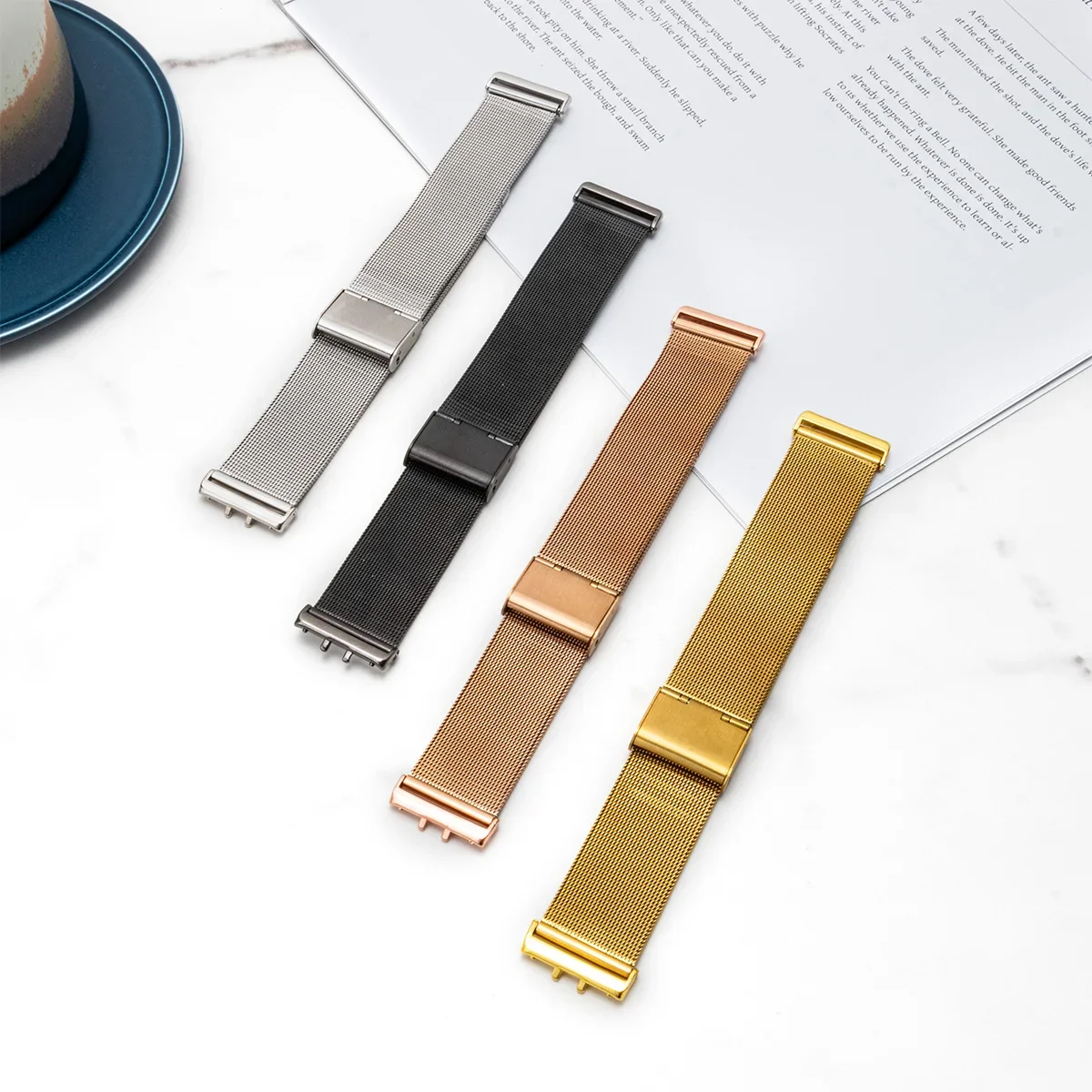 Stainless Steel Strap for Sams - Mesh Strap Metal 评论和价格