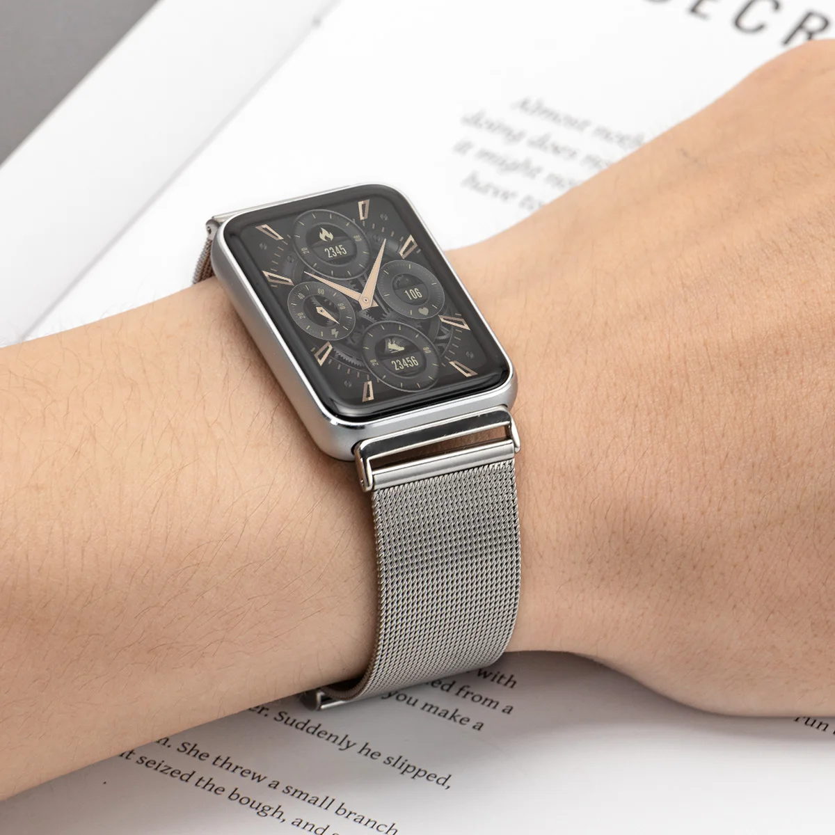 Stainless Steel Strap for Sams - Mesh Strap Metal 评论和价格