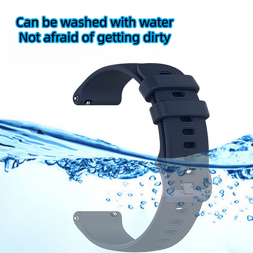 Silicone Quick Release Wristba - Silicone Watch Band 22Mm 评论和价格