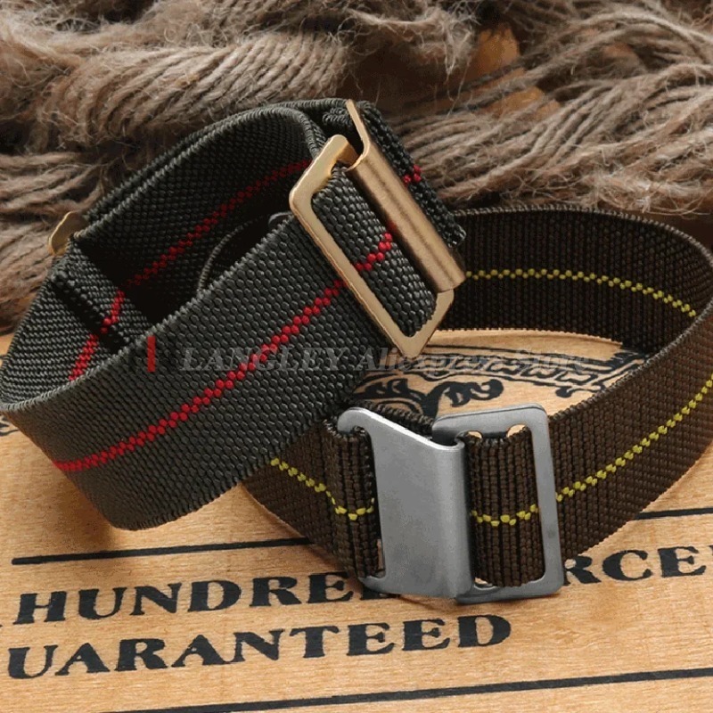 Elastic Nylon Watch Band for S - Parachute Strap Elastic 评论和价格