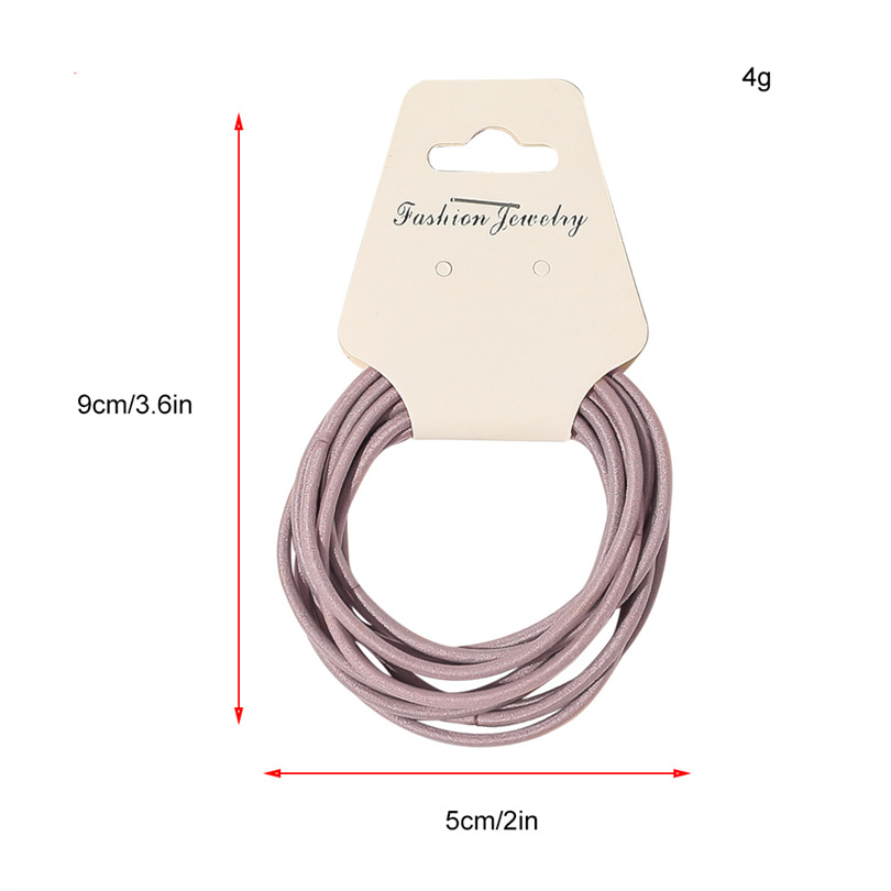 10PCS Women Girls Simple Basic - Silicone Band Women 评论和价格