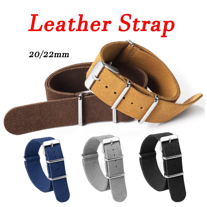 20mm 22mm Universal Military R - Suede Strap Watch 评论和价格