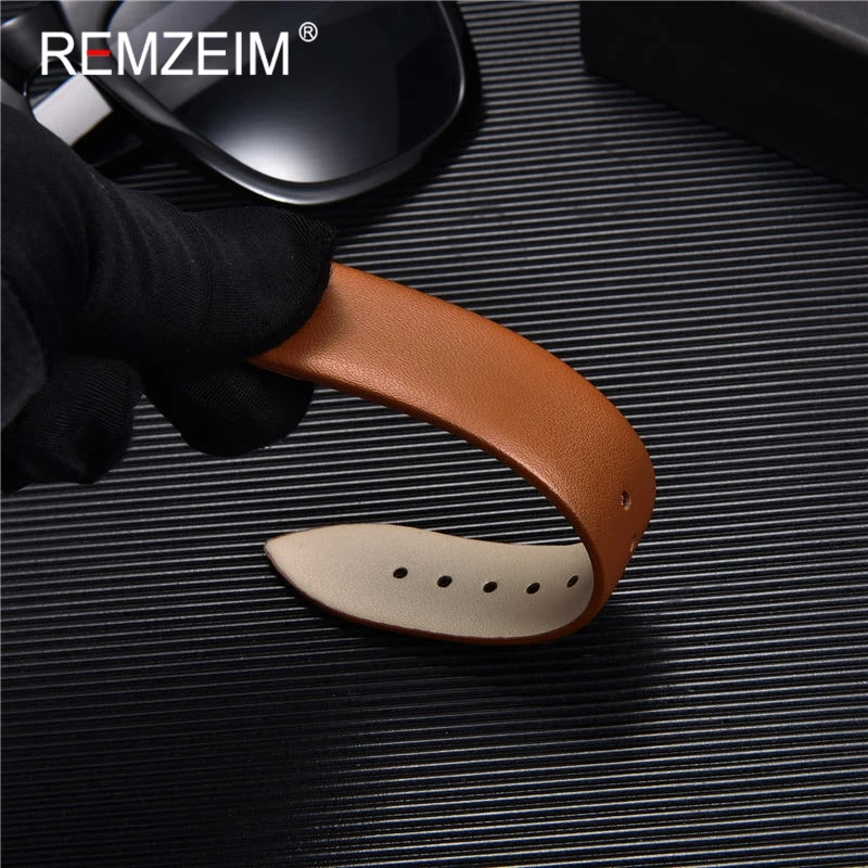 Ultra-thin Genuine Leather Wat - Nato Strap Nylon 评论和价格