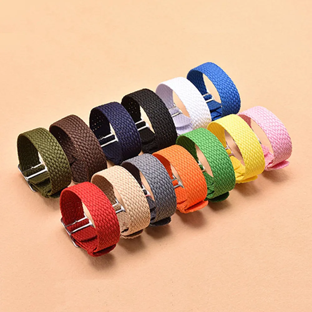 Nylon Strap 14mm 16mm 18mm 20m - Perlon Strap Woven 评论和价格