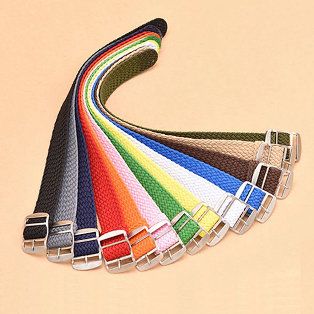 Nylon Strap 14mm 16mm 18mm 20m - Perlon Strap Woven 评论和价格