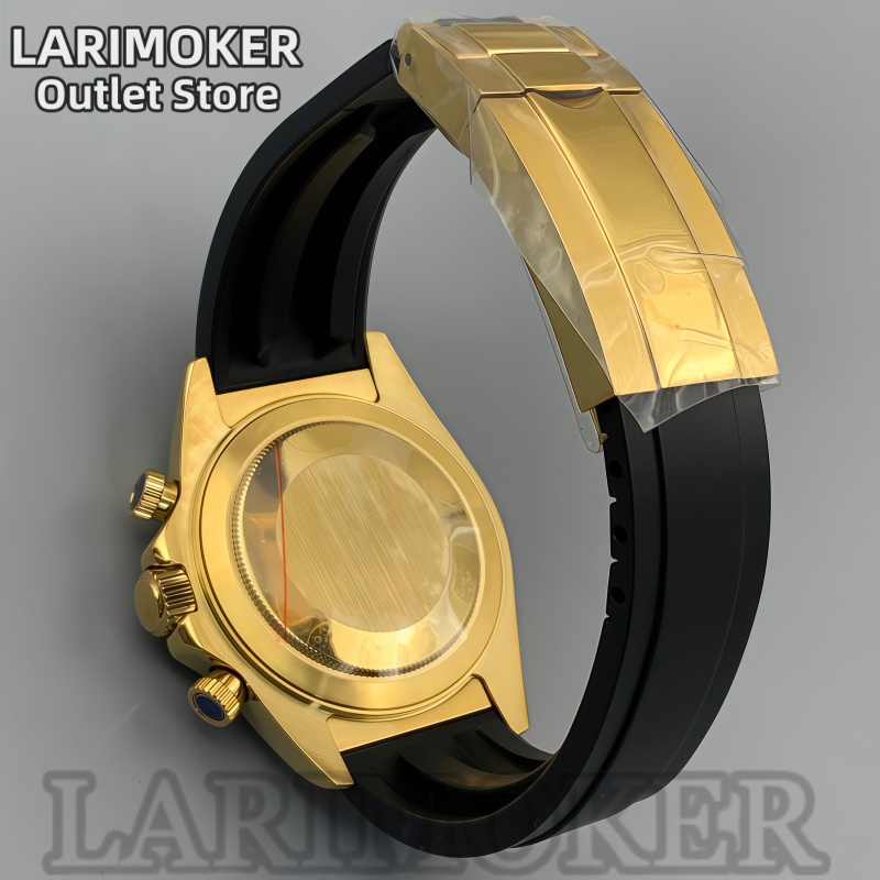 LARIMOKER 39mm Men's Sports Wa - Rubber Strap Diver 评论和价格