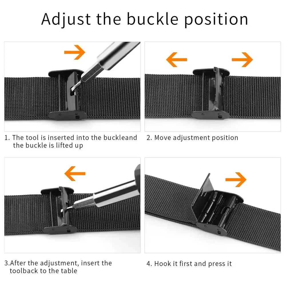 Metal Bands for Fitbit Versa 4 - Mesh Strap Metal 评论和价格