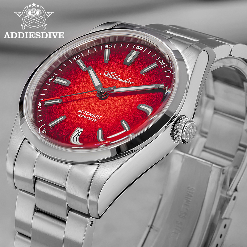 ADDIESDIVE Watch For Gift 39mm - Stainless Bracelet Diver 评论和价格